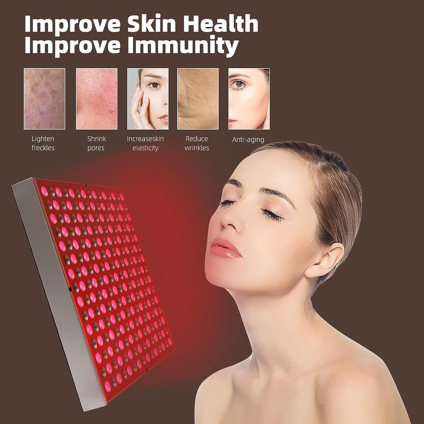 GroundingForce™ Red Light Therapy Panel