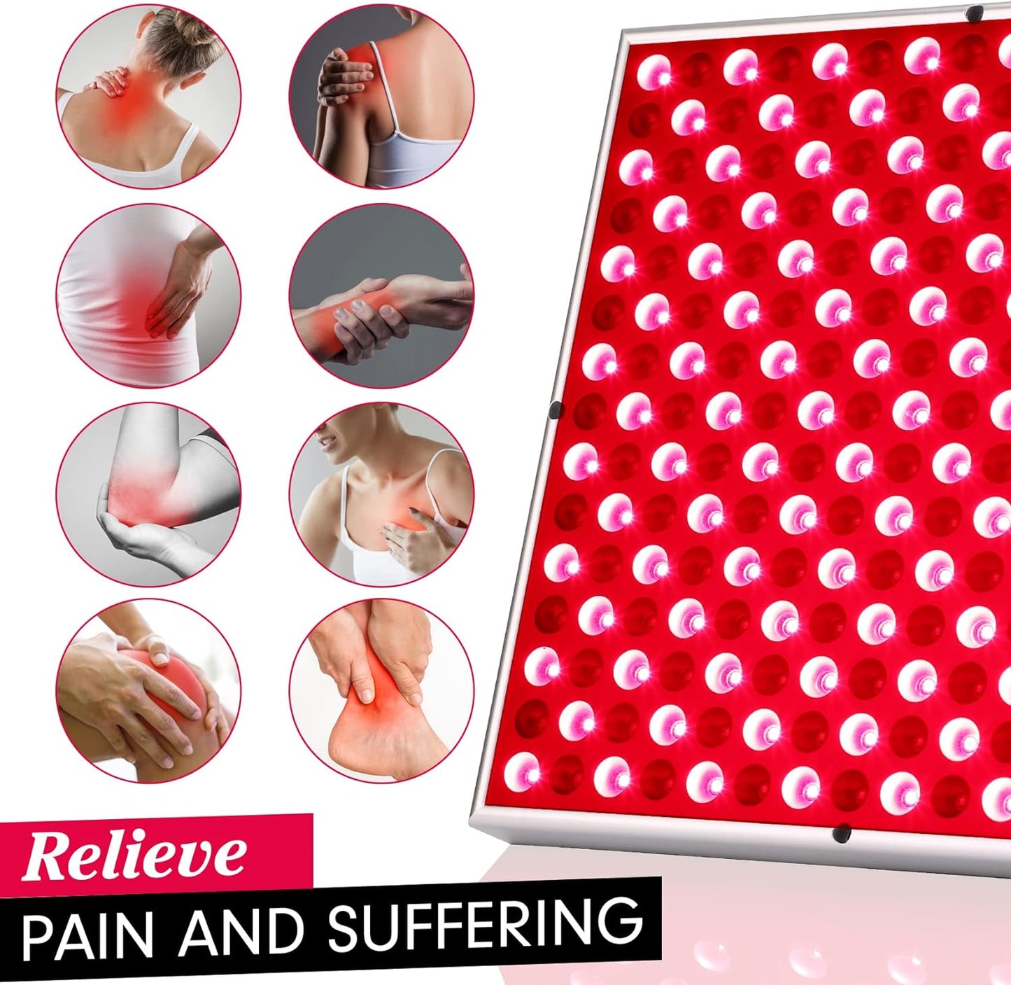GroundingForce™ Red Light Therapy Panel