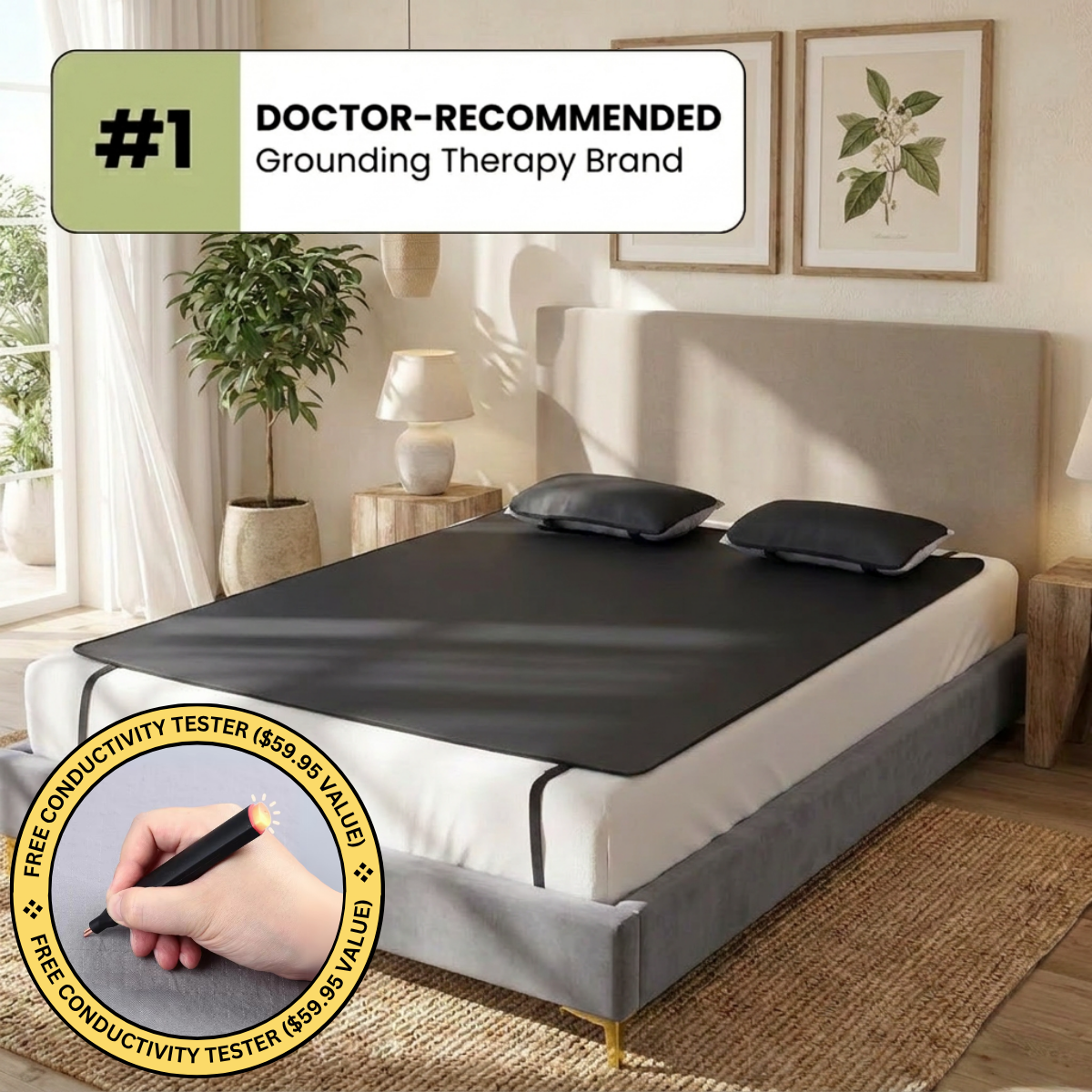 GroundingForce™ Sleeping-Earthing Mat