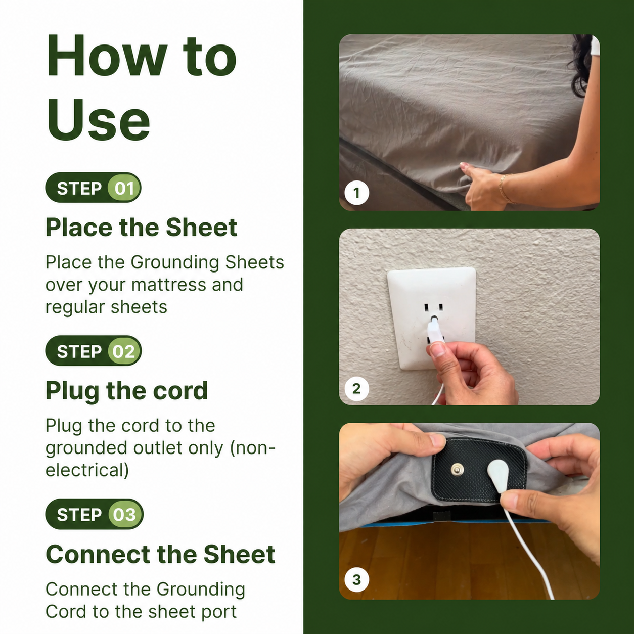 GroundingForce™ Bed Sheet